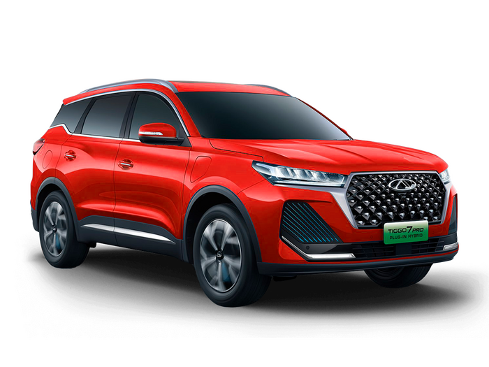 Chery Tiggo 7 PRO Plug-in Hybrid Огненный красный