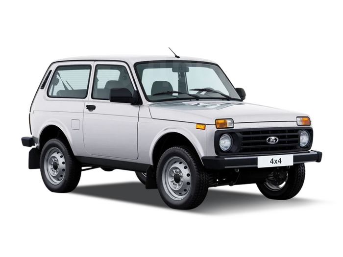 Lada 4x4 3 дв. Белый "Белое облако"
